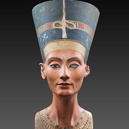 Buste van Egyptische koningin