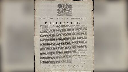 Publicatie uit 1795